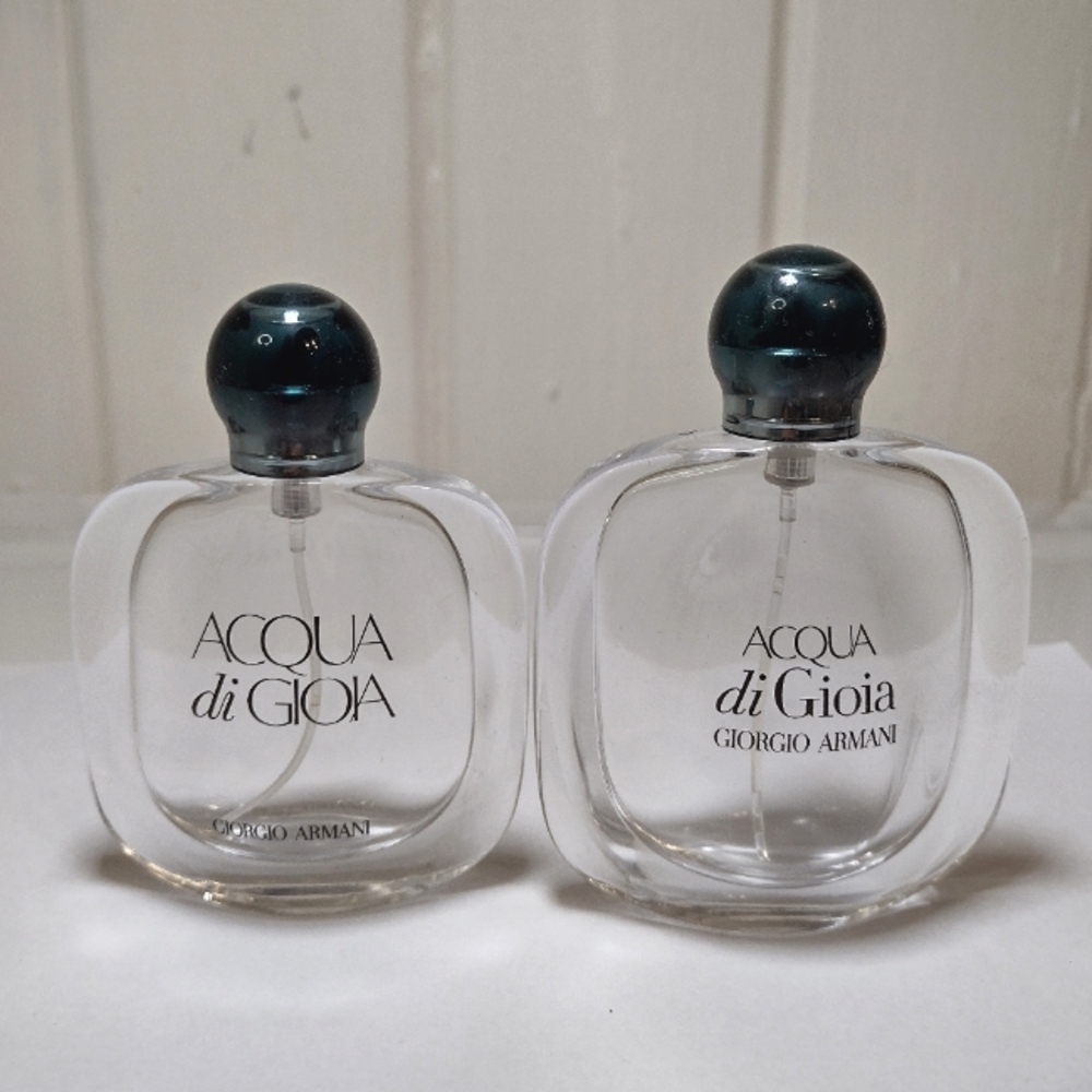 Giorgio Armani Acqua di Gioia Eau de Parfum 2 Empty Bottles